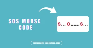 SOS Morse Code