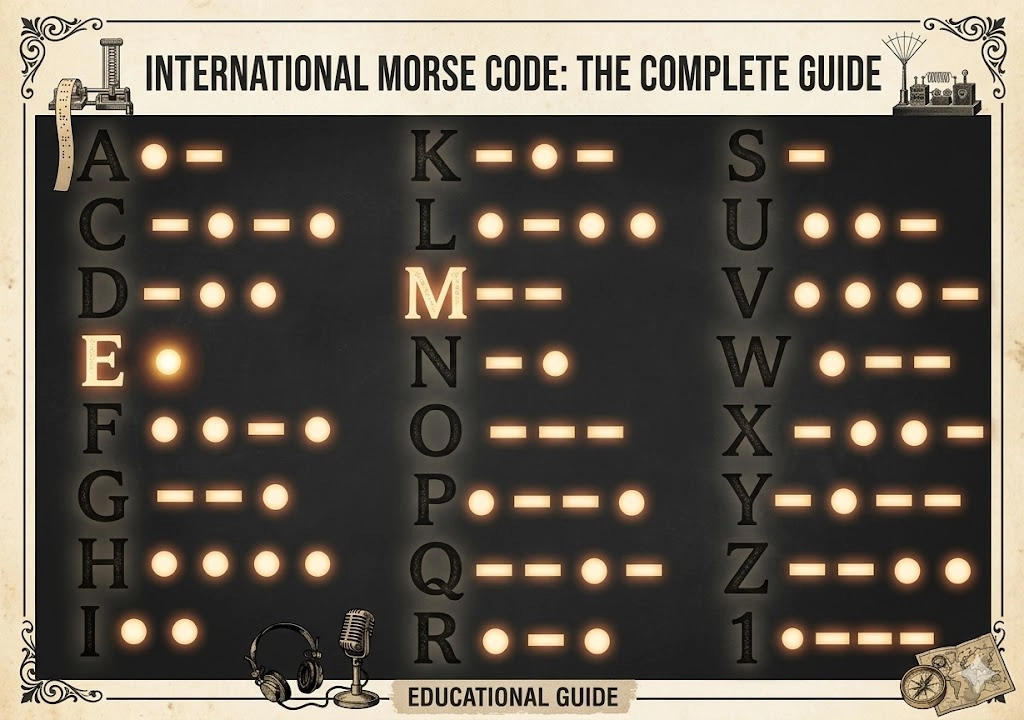 International Morse Code Alphabet